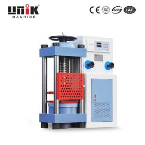 Máquina de prueba de hormigón hidráulica