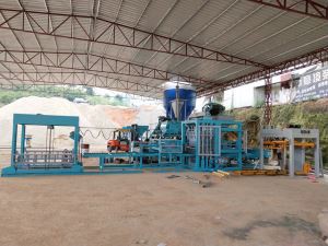 Máquina para fabricar bloques de ladrillos