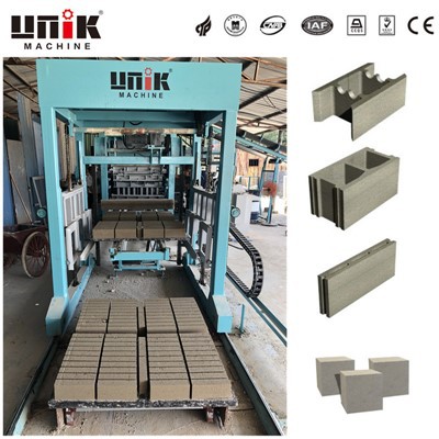 Máquina de ladrillos de cemento automática