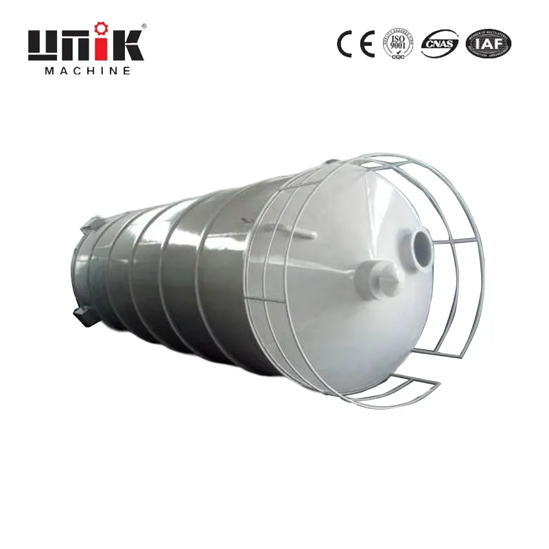 Silo de cemento para máquina de ladrillos