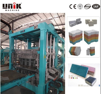 Máquina para fabricar bloques y adoquines de hormigón
