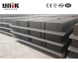 Paleta de bloques de PVC de hormigón