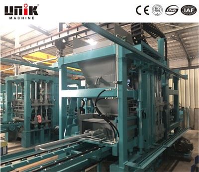 Máquina para fabricar bloques sólidos de hormigón