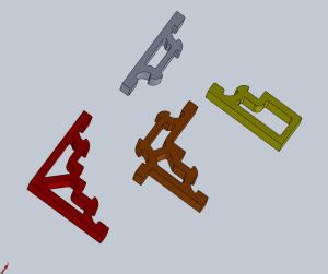 Máquina para fabricar bloques entrelazados