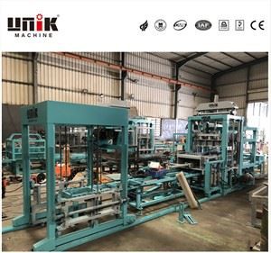 Máquina para fabricar bloques de adoquines entrelazados